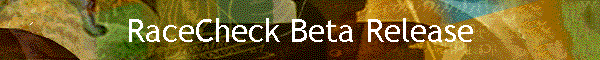RaceCheck Beta Release